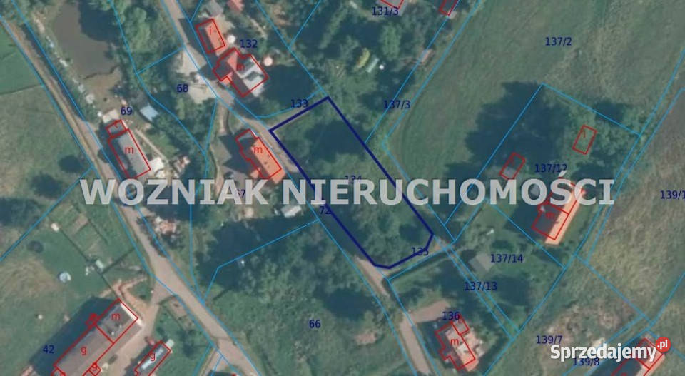 Działka Mieroszów 1900m2