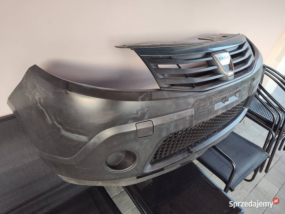 Zderzak Dacia Sandero I 200820012 czarny osobowe Okopy
