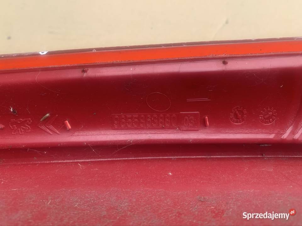9655864080 lampa tył tylna lewa Citroen c4 I 1 Szczecin