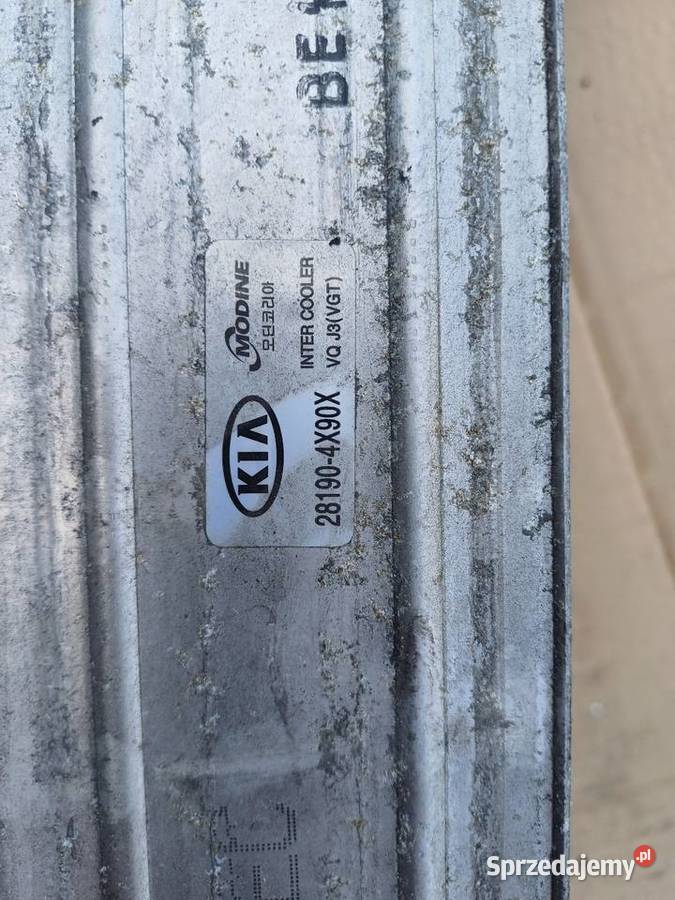 Kia Carnival 29 crdi chłodnica intercooler Nowy Tomyśl sprzedam