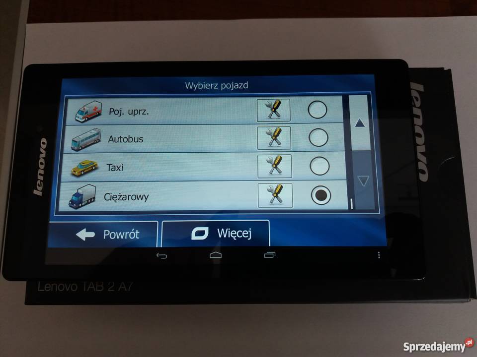 TABLET NAWIGACJA LENOVO IGO PRIMO TRUCK TIR 2017 Gorzów Wielkopolski
