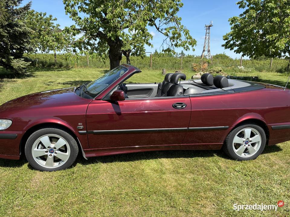 Saab 93 cabrio 20 Turbo LPG ładny wielkopolskie Poznań sprzedam