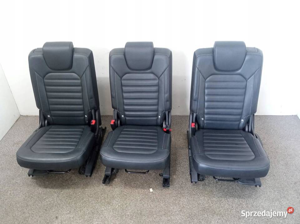 FOTELE II RZĄD TYŁ SKÓRA KOMPLET Ford Galaxy Mk4