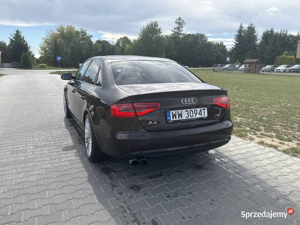 Audi A4 B8 2012 20 TDI 143 automat Warszawa