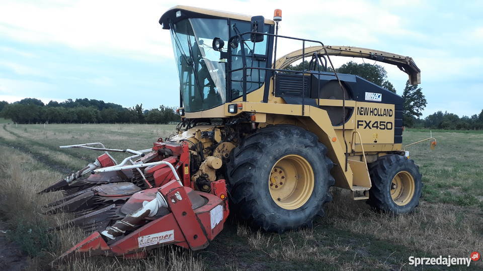 Sieczkarni do kukurydzy Newholland fx 450