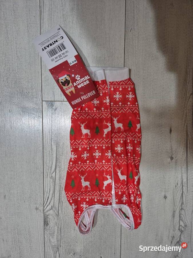Ubranko świąteczne psa opolskie Wołczyn