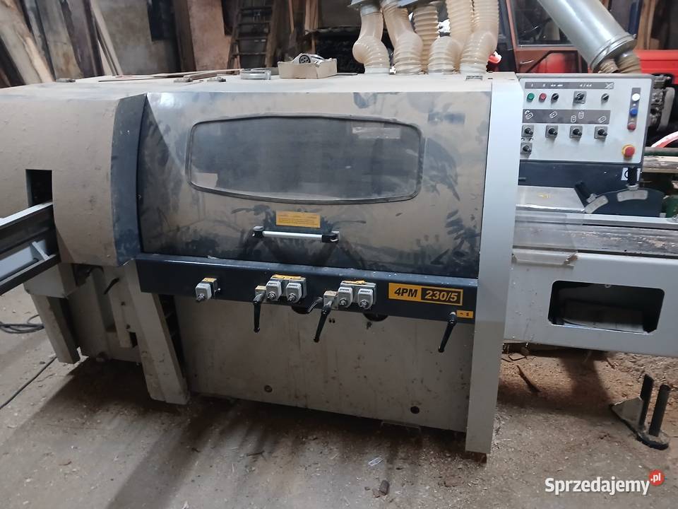 Strugarka czterostronna 5cio głowicowa Biznes i Przemysł Piaski sprzedam