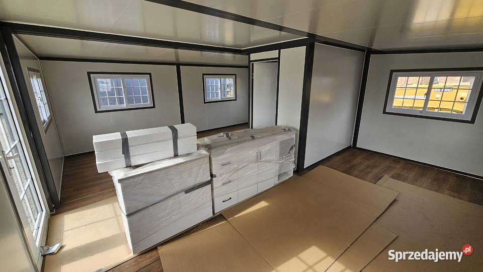 Domek kontenerowy 36 m2 letniskowy WC prysznic Sochaczew sprzedam