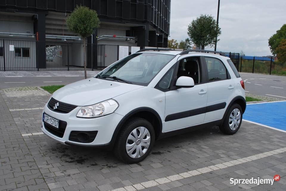 Suzuki SX4 4x4 Klima Grzane fotele Serwisowany Nowy Sącz sprzedam
