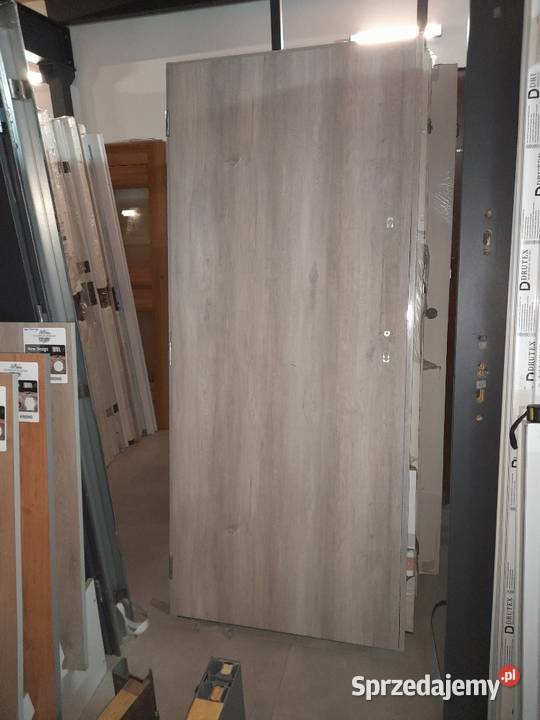 Drzwi z przeszkleniem antracyt 110x220 Łabiszyn
