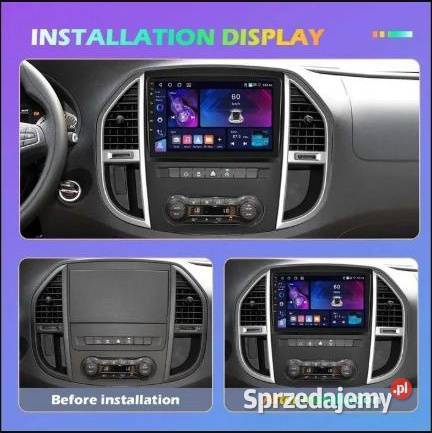 Radio Android 13 Mercedes Vito w447 1620r gps