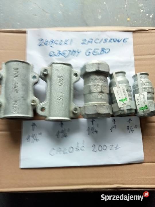 Sprzedam złączki zaciskowe GEBO5 20000 Bąków