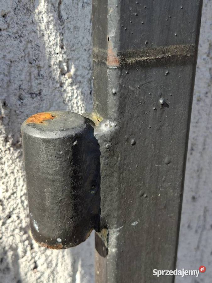 BRAMA stalowa z furtką