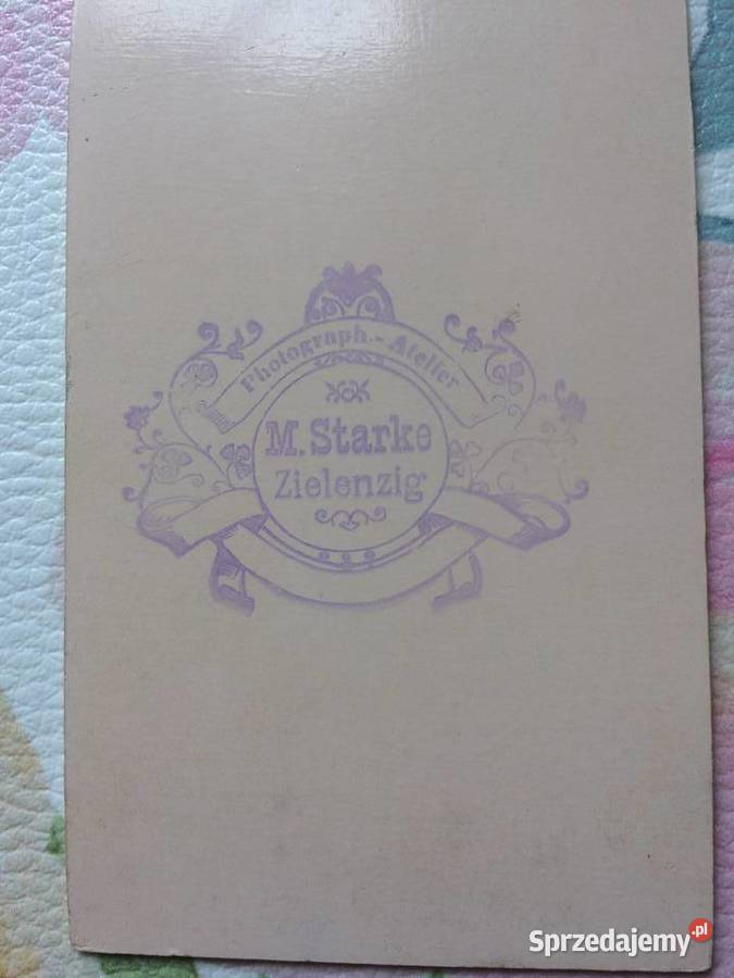 1238 SULĘCIN Niemieckie Zdjęcie Kartonikowe zachodniopomorskie sprzedam