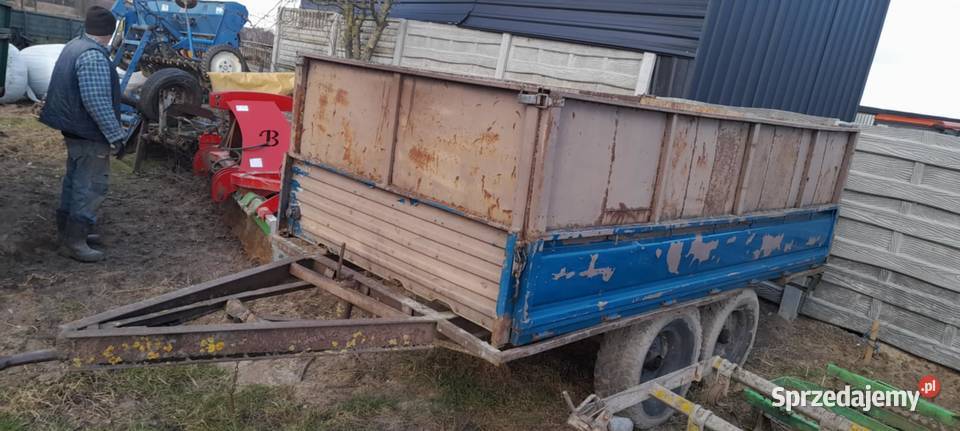 Przyczepa nieuszkodzony Przyczepy rolnicze