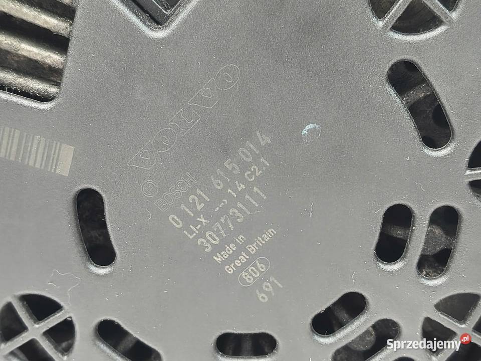 ALTERNATOR Volvo S40 V50 C30 V70 S60 24 D5 24 B Części samochodowe Chełm