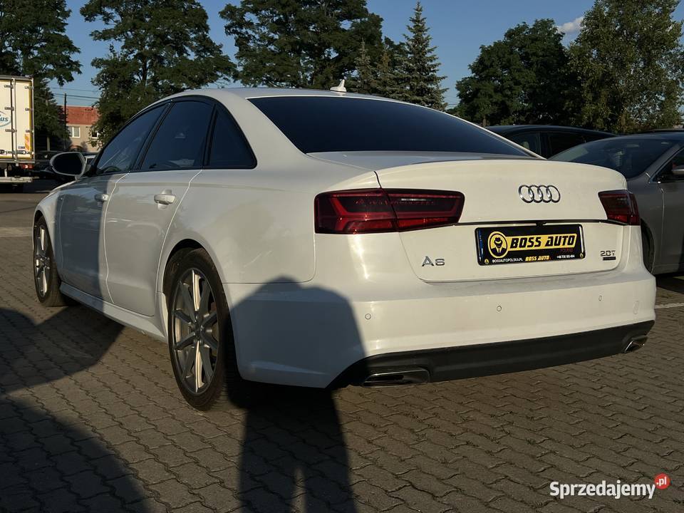 Audi A6 2017 biały Warszawa
