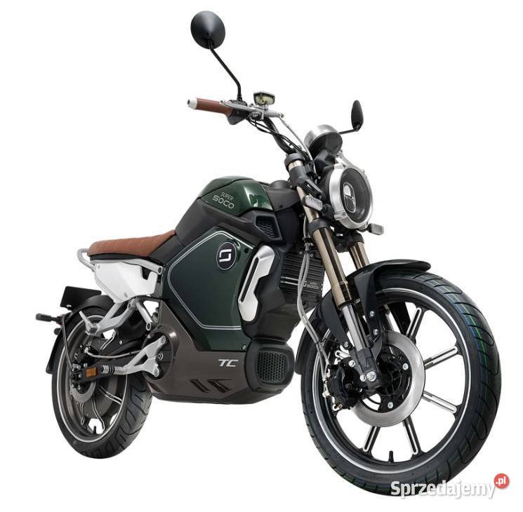 Skuter elektryczny SUPER SOCO TC zielony RATY Tarnów