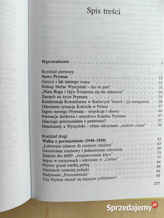 Prymas Stefan Wyszyński Opór i zwycięstwo Janusz twarda