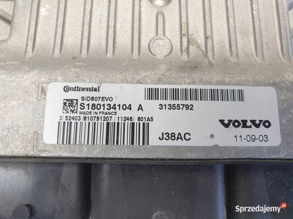 Volvo V60 16 D STEROWNIK SILNIKA komputer