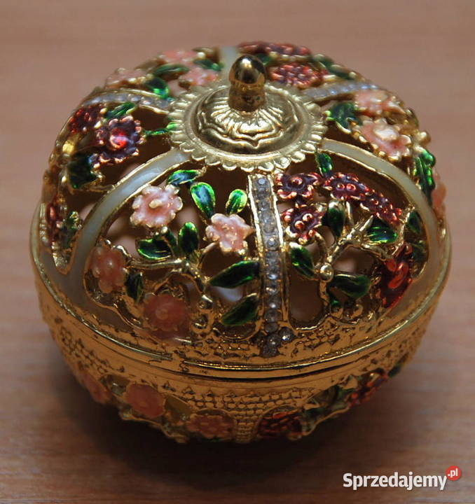 Eleganckie piękne pudełko na biżuterię Warszawa