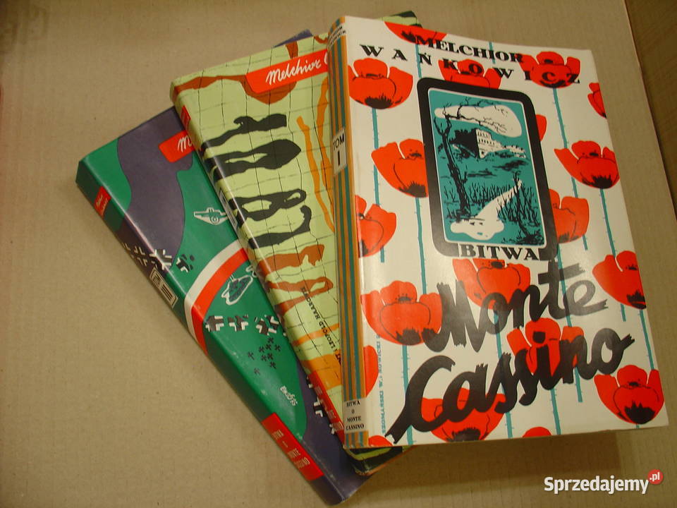 Wańkowicz M Bitwa o Monte Cassino Tom IIII kpl Łódź