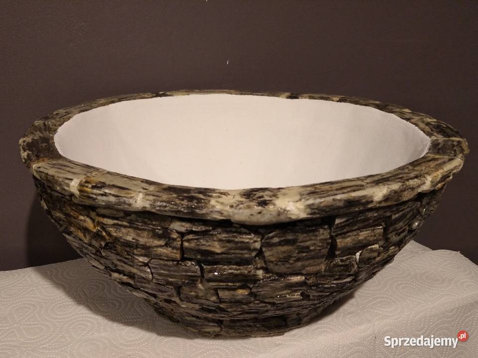 82 Oryginalna umywalka z kamienia naturalnego