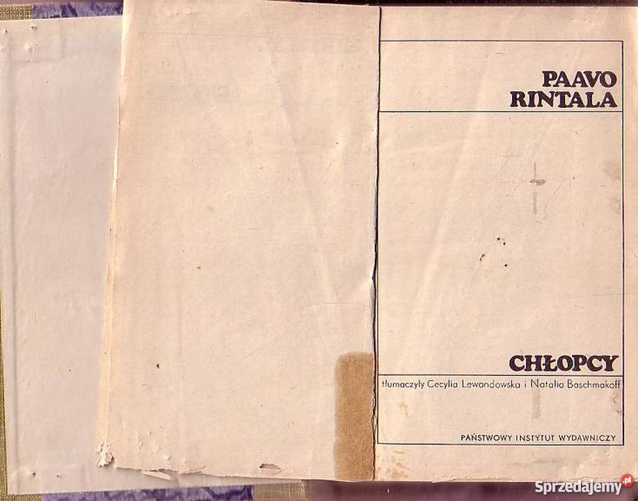 0183 CHŁOPCY PAAVO RINTALA Czyrna