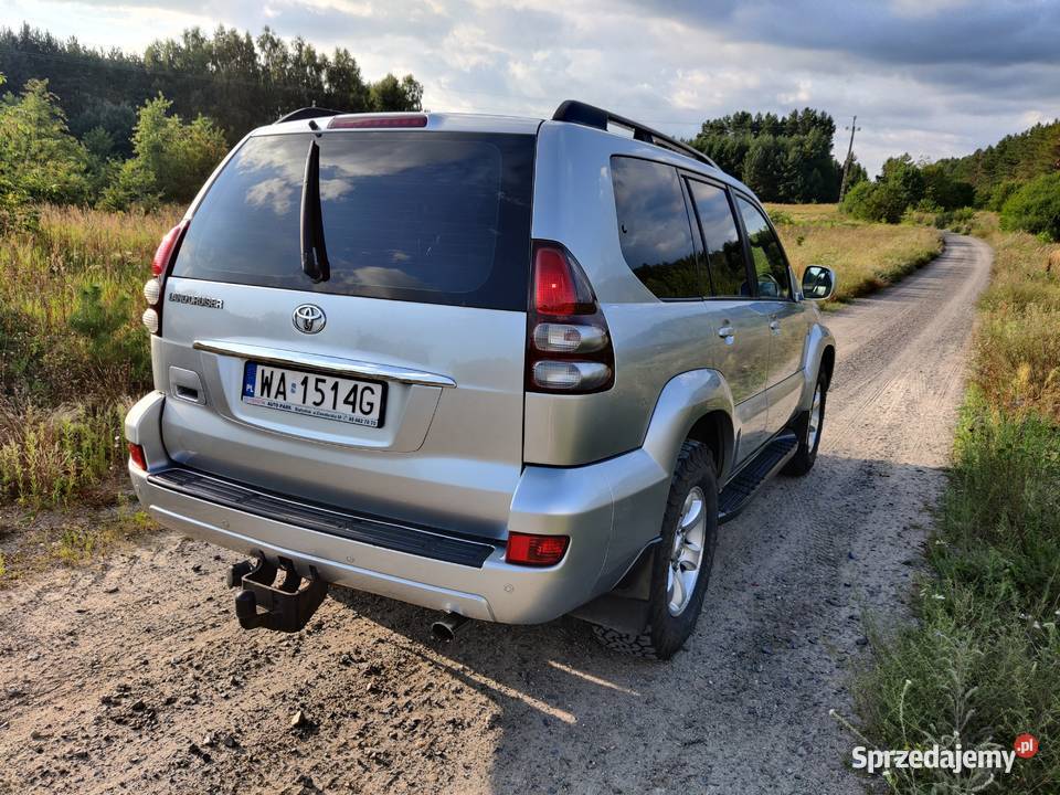 LC 120 srebrny Land Cruiser