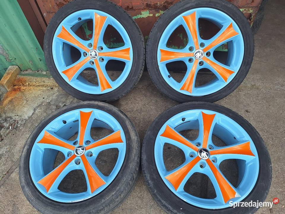 Alufelgi 5x112 18 ET45 VW Seat Skoda Audi Samochodowe kujawsko-pomorskie