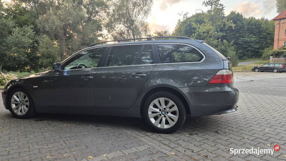 BMW E60 525D SUPER STAN FULL ORYGINALNY NISKI czujnik deszczu małopolskie Gdów sprzedam