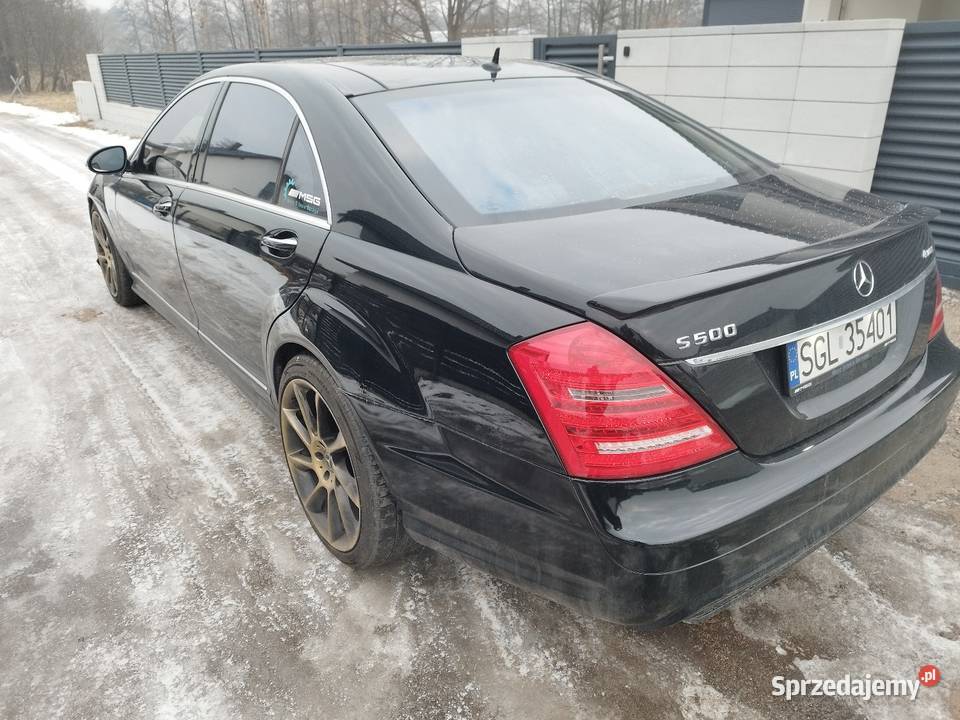 Salon Polska Mercedes S klasa4x447 V8 340 2007