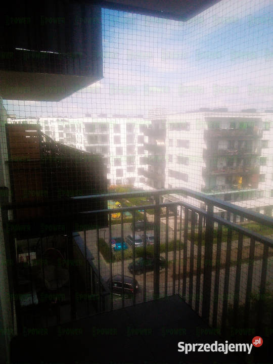 Siatki na balkon montaż bez wiercenia Warszawa