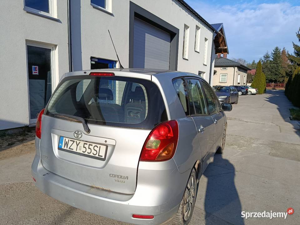 Corolla Verso 16b Warszawa