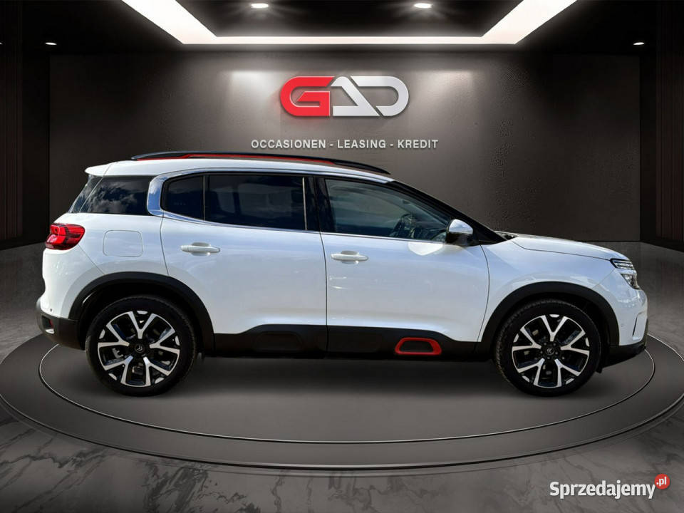 Citroen C5 Aircross Benzyna 180 Shine 124 biały Lubań