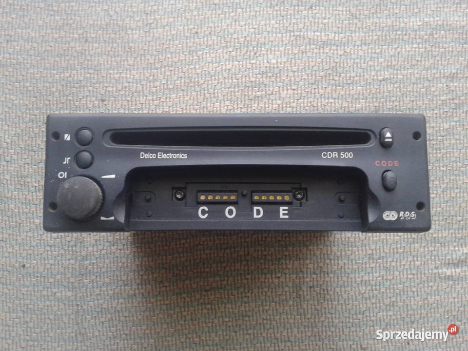 Radio cd CDR 500D DELCO Opel Astra Corsa Vectra Chełm