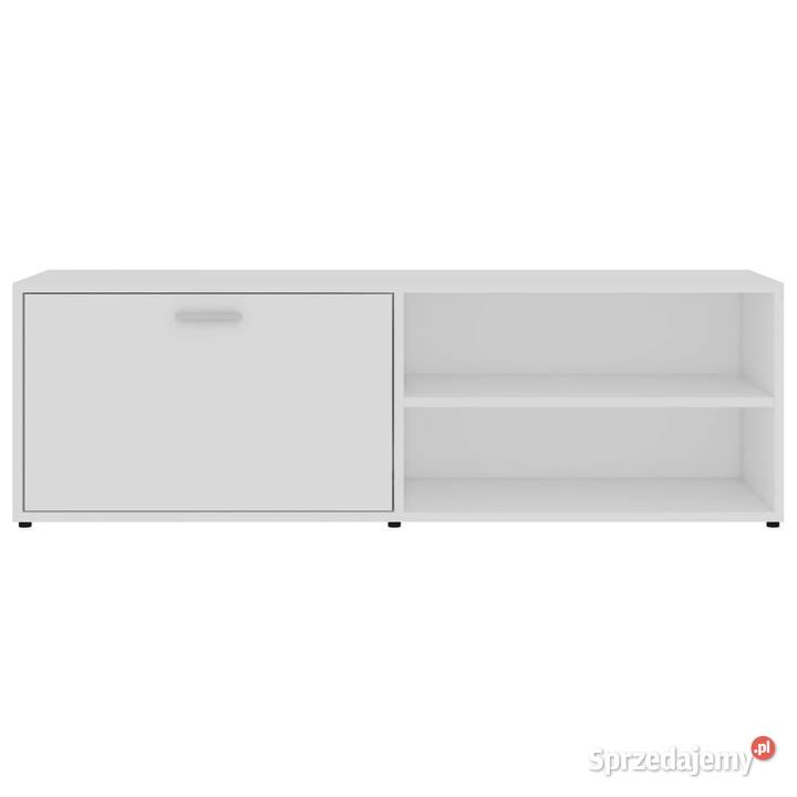 Szafka pod TV biała 120x34x37 materiał Warszawa