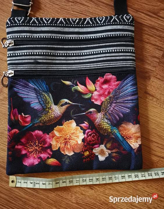 Torebka damska podróżna na regulowanym pasku Lędziny sprzedam