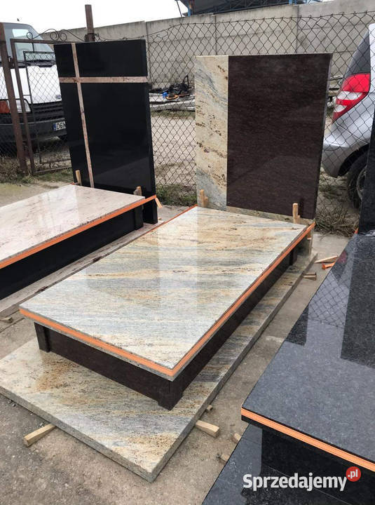 NAGROBEK POMNIK KASHMIR GOLD POJEDYŃCZY Z dolnośląskie