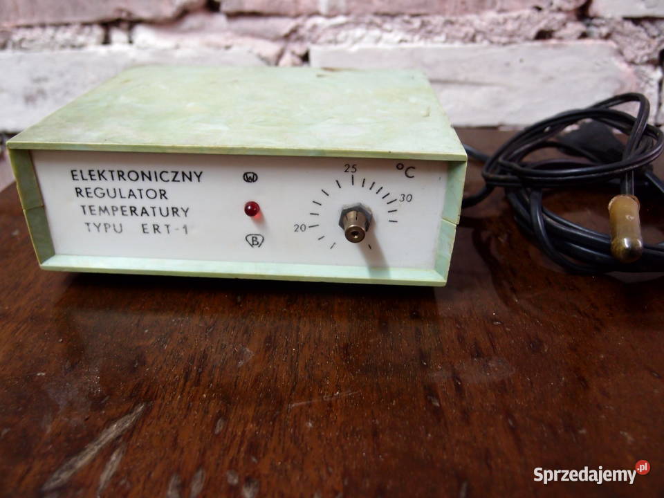 Elektroniczny regulator temp ERT1 produkcja PRL łódzkie Łódź