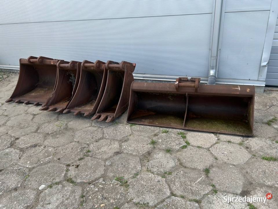 Zestaw łyżek łyżka koparka VTN 5 Ostrożne