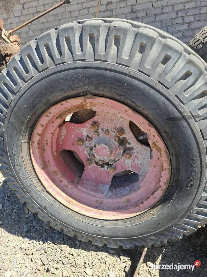 Koła 125 20 ładowarka tih przyczepa hl lubuskie