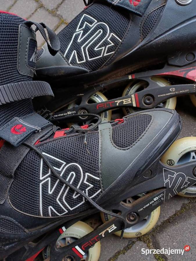 DUŻE 100 SPRAWNE 4647 305 Rolki K2 ochraniacze Ostrowiec Świętokrzyski sprzedam