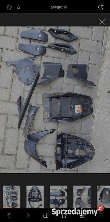 KTM 690 DUKE wypełnienie mocowanie osłona Nowy Tomyśl sprzedam