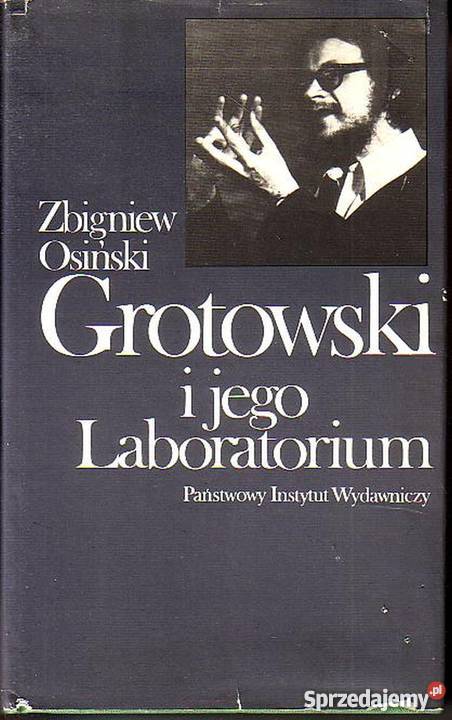 026 GROTOWSKI I JEGO LABORATORIUM ZBIGNIEW Czyrna sprzedam