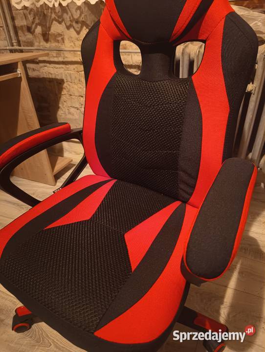 Fotel HUZARO Force 25 Czarnoczerwony NOWY śląskie Będzin sprzedam