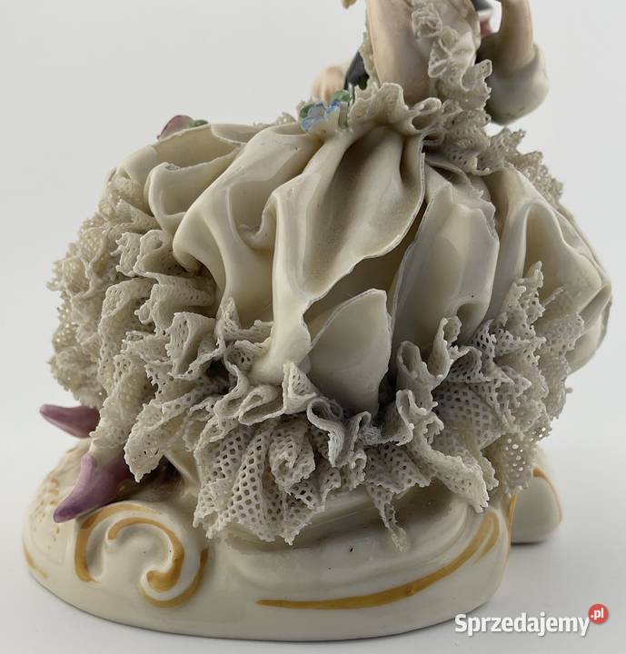 Antyczna porcelana koronkowa UNTERWEISSBACH Kraków