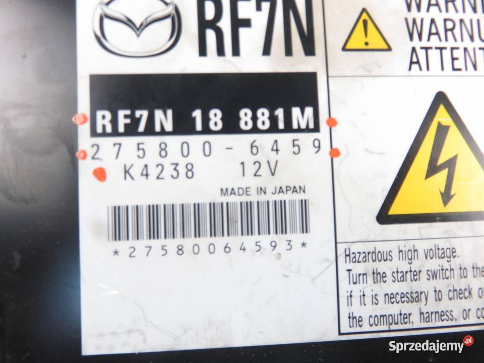 STEROWNIK MAZDA 5 CR19 20 MZRCD 2758006459