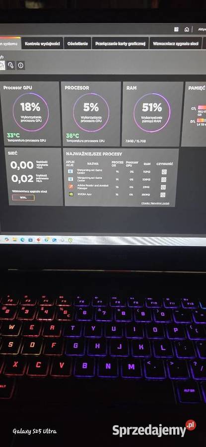 Laptop HP Omen 17 ck 1440 nw 16GB HP/Compaq wielkopolskie sprzedam