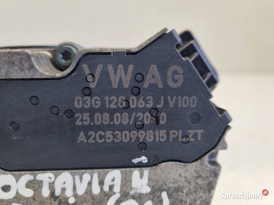 PRZEPUSTNICA Skoda Octavia II 19 TDI 03G128063J osobowe Przepustnice Chełm